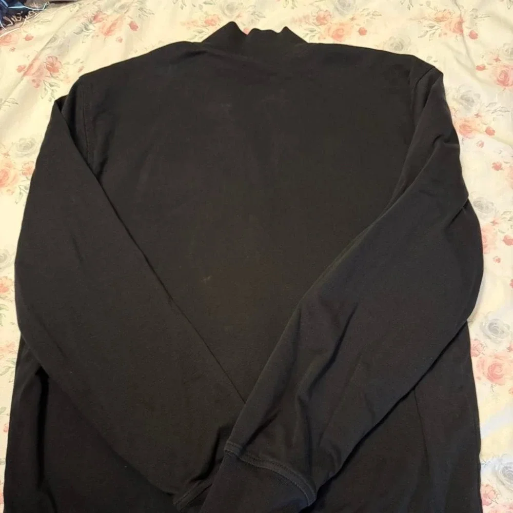 Banana Republic Luxe Touch Performance Zip Jacket Men's Size M Black‎